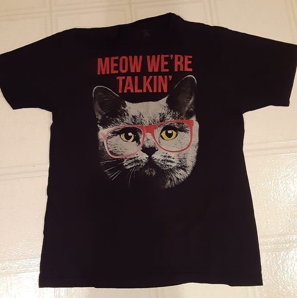 Meow We're Talking T-shirt - Picture 1 of 3